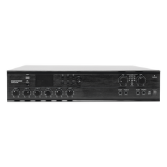 Amplificador Mezclador Matricial | 2 zonas | 240w por canal | 6 entradas | Receptor de medios