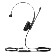 Yealink UH34 Mono, versión Microsoft Teams, cancelación de ruido profesional USB-A con indicador de ocupado