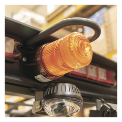 Mini Burbuja LED Serie X6262, Color Ámbar