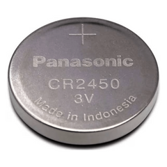 Batería de Litio tipo Moneda 3V / CR2450/ 1pza ( Batería no recargable )