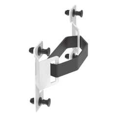 Kit de Soporte de Correa, Para Uso con Gabinetes Multipropósito, de Instalación a Presión, Color Blanco
