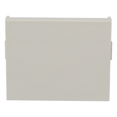 Módulo de Tapa Ciega (Inserto Ciego), de 1/2, Color Blanco Mate, 1 Pieza