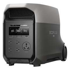 Estación de Energía Portátil EcoFlow DELTA 3 ULTRA, 3072Wh, Batería LiFePO4, Salida 3600W (Surge 7200W)