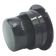 Burbuja Brillante de Larga Vida Útil, con 8 LEDs Color Verde, Domo Verde, 110 Vca