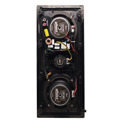 Altavoz LCR de pared | woofers dobles de 6.5'' | tweeter de seda suave de 1 | 125W | 8Ω