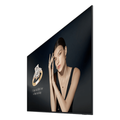 Pantalla Profesional Neo QLED 115" Resolucion 4K / Panel VA / Brillo 1,000 nit / Dimensiones 2.56m largo x 1.46 m de alto / Uso 24/7 / HDMI 2.1 / DisplayPort 1.4 / WiFi-Bluetooth / compatible con VXT