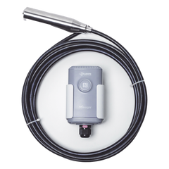 Sensor Sumergible de Nivel de Agua para Tanques y Pozos con LoRaWAN / Rango hasta 200 m / IP67 / Telemetría para BMS y Agua