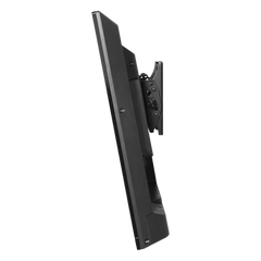 Soporte de Pared Inclinable / Para Pantallas 10" a 29" / VESA 75x75 y 100x100 mm / Carga Máxima 80 lb (36 kg) / Inclinación +15°/-5° / Perfil Bajo 1.58" (40 mm) / UL Listed / Montaje Hook-and-Hang™ / Opciones de