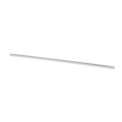 Canaleta LD3 de PVC rígido, con cinta adhesiva para instalación sin herramientas, 19.6 x 12 x 1828.8 mm, Color Blanco