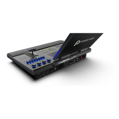 Controlador de Eventos Compacto U5 / Pantalla Táctil Principal 21.5" / Pantalla Inteligente 8" / 87 Botones LCD Programables / 4 Encoders y 8 Faders / Control MIDI y KVM / Diseño Plegable / Software PixelFlow / HDMI 2.0 / 12G-SDI /