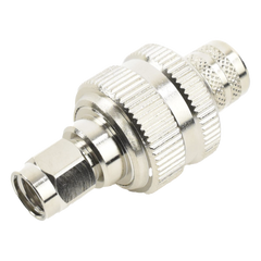 Conector SMA Macho Inverso de Anillo Plegable para RG-8/U, 9913, LMR-400, Níquel/ Oro/ Teflón.