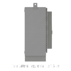 Gabinete para Exterior Tipo 4X de 22 UR / Aluminio Soldado / 1270 x 762 x 508 mm (50 x 30 x 20 in) / Exterior IP66 / Montaje Almohadilla / Aire de Precisión / Gris RAL 7035