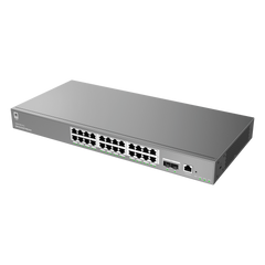 Switch Empresarial Administrable Capa 2++ / Serie GWN7800 Pro / 24 Puertos Gigabit Ethernet / 2 SFP+ / Switching 88 Gbps / VLAN 4K / QoS Avanzado / GDMS Cloud