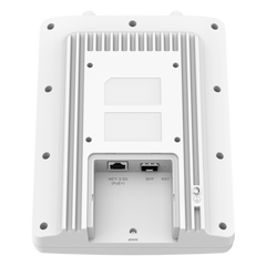 Punto de Acceso / Wi-Fi 7 / 3.6 Gbps / Largo Alcance 350 metros / IP66 / MIMO 2x2:2 / 256 Clientes / PoE+ / Puerto 2.5G y SFP 2.5G / MLO / 4096-QAM