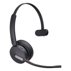 Auriculares mono Yealink WH64 edición UC/ Base DECT y auriculares con Bluetooth integrado/ Cancelación de ruido con 3 micrófonos/ Hasta 32 horas de conversación