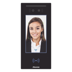 Frente de Calle / Ideal para fraccionamientos / Administración 100% en la Nube / Notificación a APP / Llamada Telefónica / SIP / ONVIF /Reconocimiento Facial / QR y PIN para Visitas desde la APP / IP65 / Bluetooth / NFC