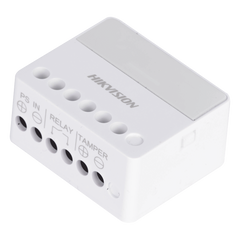 (AX PRO) Relevador Inalámbrico / 1 Entrada de Alarma 24/7 / 1 Salida de Relevador 0 a 36 Vcc (Max. 5 A)