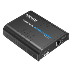 Receptor Compatible para Kits TT373KVM4.0 | Resolución 1080P @ 60 Hz | Soporta STP y UTP CAT6 | Control IR | Compatible con Switch Gigabit para control KVM múltiple.