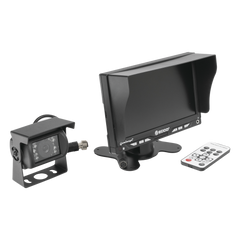 Camara de Reversa Alambrica y Monitor para Vehiculos de Trabajo y Montacargas