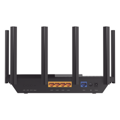 Router Tri-Band Wi-Fi 6E AX5400 / MIMO 2X2 / EasyMesh / 1 Puertos Gigabit WAN + 4 Puertos Gigabit LAN / OFDMA / Beamforming / WPA3 / Tether App / HomeShield