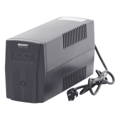 UPS de 600VA/360W / Protección contra Descarga, Sobretensión y Picos Transitorios / Entrada y Salida 120 Vca / Clavija NEMA 5-15P / 4 Tomas NEMA 5-15R/ Sin Protector RJ11 ni RJ45