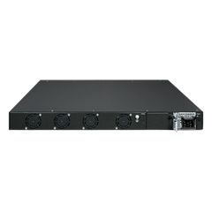 Switch Gestionado Capa 3 Multi-puerto 10G/25G + 2/4-Puerto 100G QSFP28 / 880-1520 Gbps Non-Blocking / Stacking 10 Unidades / Enrutamiento OSPF, BGP, RIP, VRRP / ERPS G.8032 / Slot Para Fuente Redundante AC/DC / Data Center y AI Infrastructure