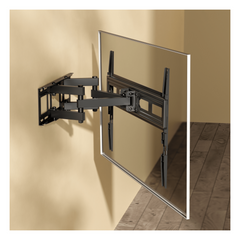 Montaje de Pared Universal Articulado para Monitores de 37 a 80" | Carga Máxima 40 Kg | Vesa 100 x 100 a 600 x 400| Fabricado en Acero