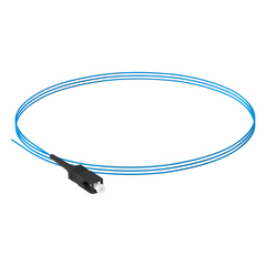 Pigtail de Fibra Óptica SC Simplex, Multimodo OM3 50/125, 900um, Color Aqua, 3 Metros (9.84 Pies)