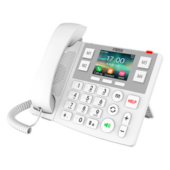 Teléfono IP Wi-Fi Botones Braille Grandes diseñado para hospitales, Asilos, Bluetooth Integrado