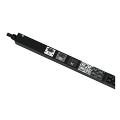 PDU G6 Monitoreable y Switchable (MS) para Distribución de Energía, Enchufe de Entrada NEMA L21-30P, Con 24 Salidas C13/C15 y 24 C13/C15/C19/C21, de Instalación Vertical, 208 Vca, 30 Amp