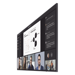 Pantalla Profesional WIDE 105" 5K / Para uso 24/7 / LH105QPD5BGXZA / bocinas integradas / Dimensiones: 2.48 m Largo x 1.06 m alto / Soporta Rotacion de imagen Pivot