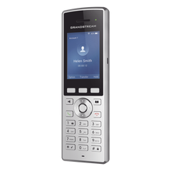 Teléfono WiFi portátil empresarial con 2 lineas y cuentas SIP, Bluetooth y botón Push-to-talk