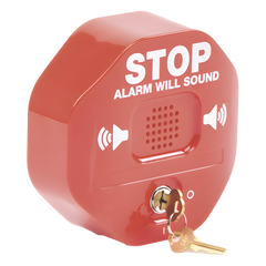 Alarma Multifunción Exit Stopper® para proteger puertas dobles (incluye contactos magnéticos)