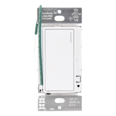 Apagador auxiliar Sunnata de pared para control de 3 vías o escalera, 120 V, compañero cableado del apagador principal del sistema RadioRA 3, color blanco brillante (White)