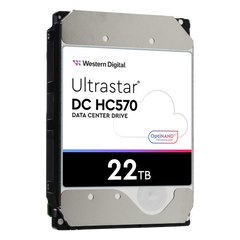 Disco Duro Data Center Ultrastar / 22 TB / 7200 RPM / 6 Gb/s SATA - 12 Gb/s SAS / HelioSeal con Helio / OptiNAND con Flash iNAND / ArmorCache / 2.5M Horas MTBF / 5 Años Garantía