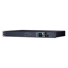 PDU ATS (Fuente Redundante Auto-transferible) Monitoreable, Para Distribución de Energía, 2 Entradas 120 Vca NEMA5-15P, Con 10 Salidas NEMA 5-15R, Horizontal 19in, 1UR