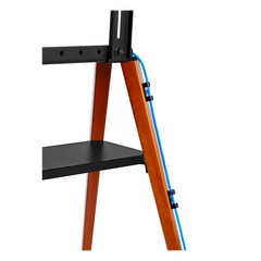 Soporte de TV Easel Studio TV Floor Stand | Compatible VESA 200x200 a 600x400 | Para Pantallas de hasta 75 Pulgadas | Capacidad de Peso 40 kg | Altura Ajustable 905-2590 mm | Incluye Cable Anti-Caída