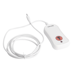 Pulsador de Llamada para Paciente Encamado — Botón Braille, Resistente a Líquidos y Fácil de Localizar en la Oscuridad