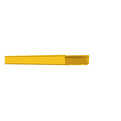Canaleta FiberRunner™ 12X4, de PVC Rígido, Color Amarillo, 3 m. de Largo