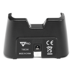 Cargador Rápido de Escritorio / Carga en 2.2 Horas / LED Multicolor / Protecciones de Voltaje y Temperatura / Para Batería TXBP298 y Radios ICOM IC-F3003/4003
