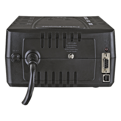 UPS de 825 VA/450 W, Topología Línea Interactiva, Entrada 120 Vca NEMA 5-15P, Tipo Gabinete Compacto, Con 8 Tomas NEMA 5-15R