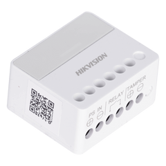 (AX PRO) Relevador Inalámbrico / 1 Entrada de Alarma 24/7 / 1 Salida de Relevador 0 a 36 Vcc (Max. 5 A)