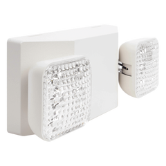 Luz LED de Emergencia / Doble LED 1W / 150 Lúmenes / Voltaje Universal 127-277 VAC / Batería Ni-Cd 3.6V 900mAh / UL 5VA / 90 min Autonomía