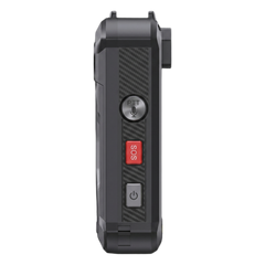 Body Camera Portátil / Grabación a 2K / Pantalla 2.4" LCD / IP68 / H.265 / 64GB de Almacenamiento / GPS / WIFI / 3G y 4G / Fotos de Hasta 40 Megapixel / Micrófono Integrado
