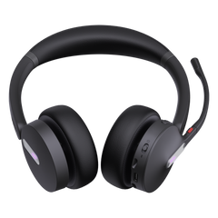 Auriculares estéreo Yealink WH64 edición MS con Bluetooth integrado (base y auriculares DECT) / Cancelación activa de ruido / Triple conexión