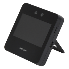 Terminal Min Moe WiFi / Touch de Reconocimiento Facial Ultra Rápido para ASISTENCIA y Control de ACCESO / 1500 Rostros y 3,000 tarjetas / Lee códigos QR / Videoportero / Detección de Cubrebocas / SIP Estandar / HIK-IA
