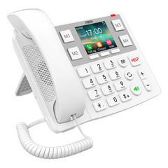 Teléfono IP Wi-Fi Botones Braille Grandes diseñado para hospitales, Asilos, Bluetooth Integrado