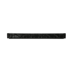 Tapa Ciega Estándar de 19in, Compatible con Racks con Rieles de Orificio Roscado, Instalación sin Herramienta, Plano, 1 UR, Color Negro
