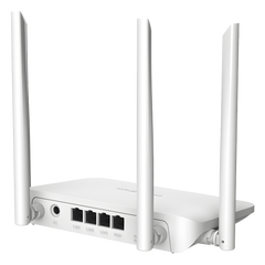 Home Router Inalámbrico Wi-Fi 5 Doble Banda, 1 Puerto Wan 10/100 y 3 Puertos Lan 10/100 Hasta 1,200 Mbps