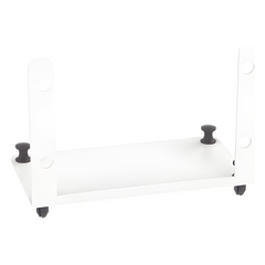 Soporte Para 2 Adaptadores de Fibra Óptica Opticom®, Para Uso con Gabinetes Multipropósito, de Instalación a Presión, Color Blanco